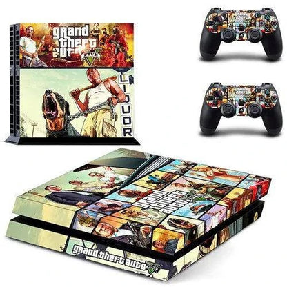 Level Up Your PS4 with Grand Theft Auto V (GTA 5) Skin Sticker Decals! 🚀 - Home Kartz