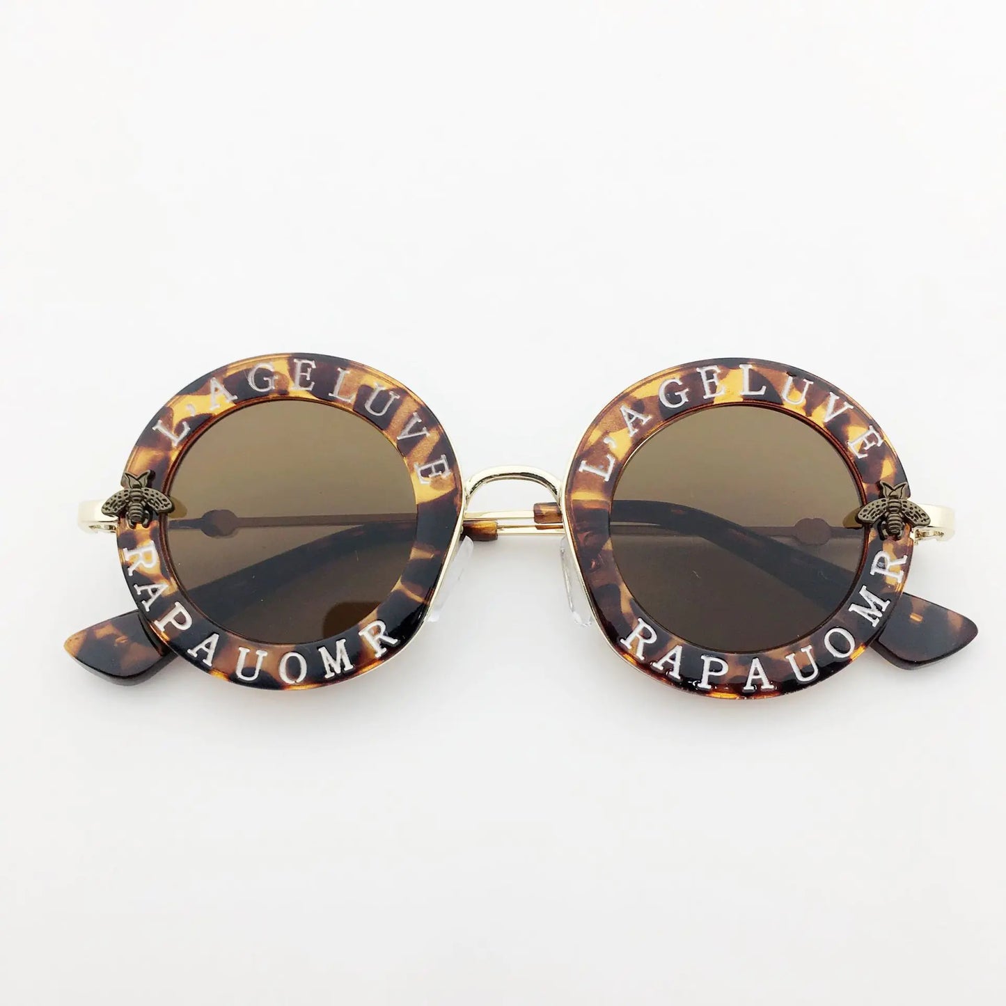 ✨ Retro Chic Meets Ultimate Eye Safety: Introducing the Buzzworthy Vintage Round Kids Sunglasses with UV400 Protection! ✨ - Home Kartz