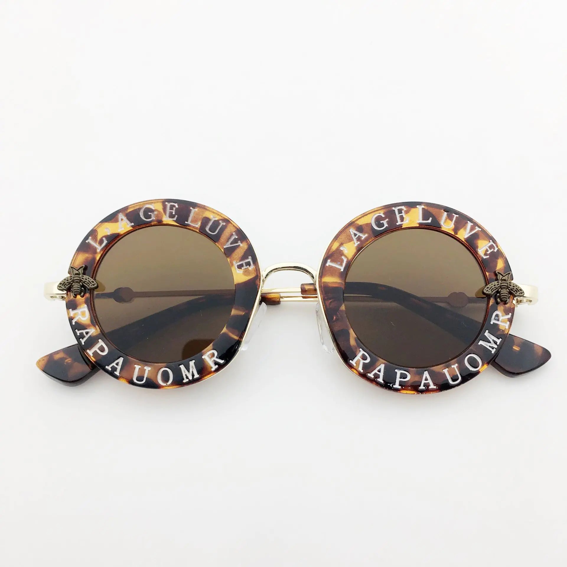 ✨ Retro Chic Meets Ultimate Eye Safety: Introducing the Buzzworthy Vintage Round Kids Sunglasses with UV400 Protection! ✨ - Home Kartz
