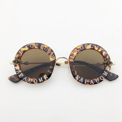 ✨ Retro Chic Meets Ultimate Eye Safety: Introducing the Buzzworthy Vintage Round Kids Sunglasses with UV400 Protection! ✨ - Home Kartz
