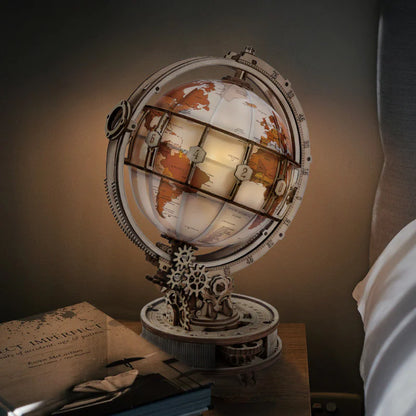 🔭 Ignite Curiosity: Build Your Universe with the Telescope Astronomical Geographer Wooden 3D Assembling Toy! 🔭 - Home Kartz