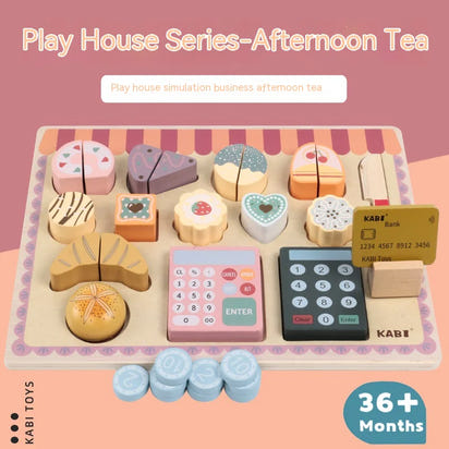 Host the Perfect Tea Time - Montessori Wooden Playset for Little Storytellers!