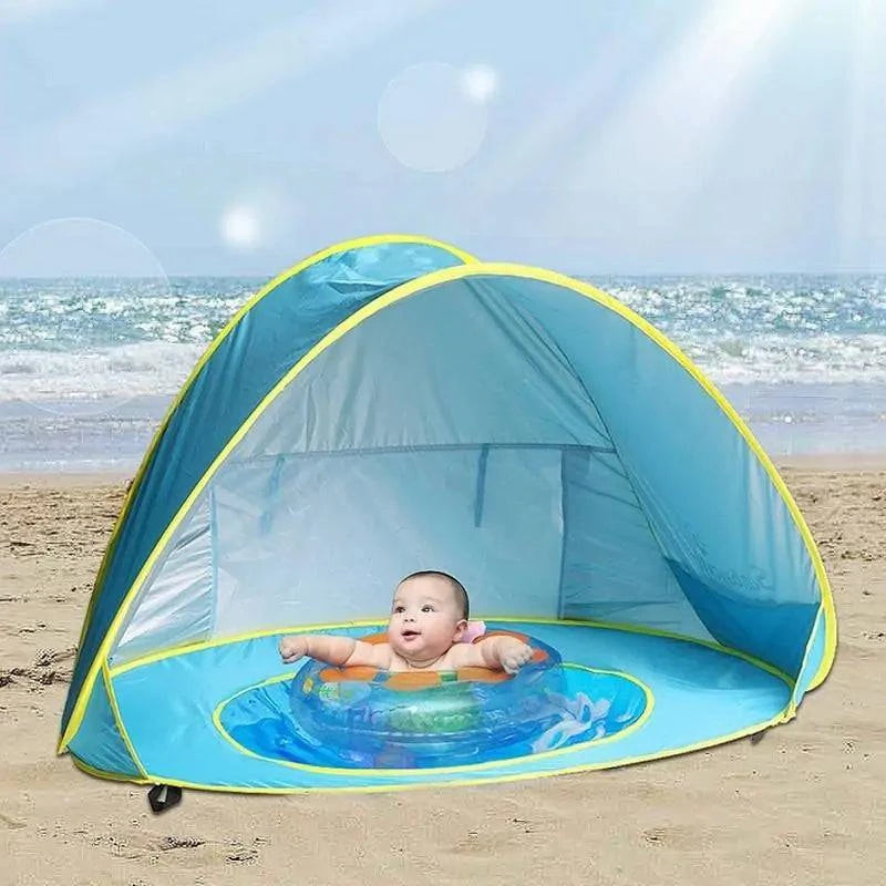 🏖️ Unlock Endless Sunny Adventures: Introducing the Ultimate SafeHaven Baby Beach Tent with Enhanced Protection! ☀️ - Home Kartz