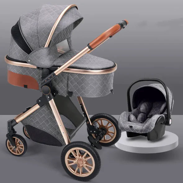 🌟 Elevate Your Strolling Experience: The Stylish High View Stroller That's Light, Foldable & Perfect for Every Adventure! 🌟 - Home Kartz