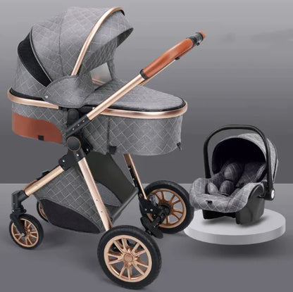 🌟 Elevate Your Strolling Experience: The Stylish High View Stroller That's Light, Foldable & Perfect for Every Adventure! 🌟 - Home Kartz