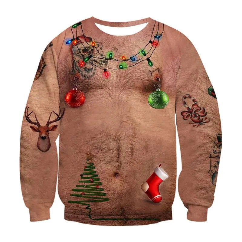 Unisex Christmas Sweater – Cozy, Festive, and Perfect for Holiday Cheer 🎅🎄 - Home Kartz