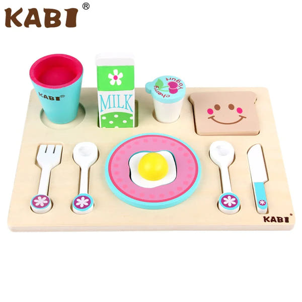Host the Perfect Tea Time - Montessori Wooden Playset for Little Storytellers!