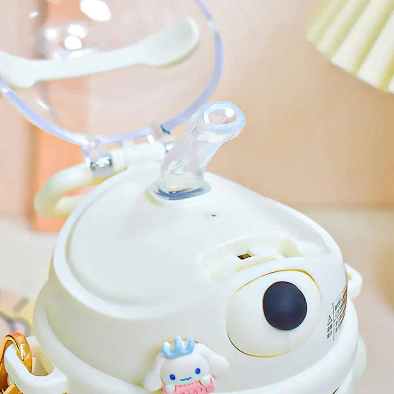 Stay Hydrated in Style with the Adorable Bear Water Bottle With Straw - Home Kartz