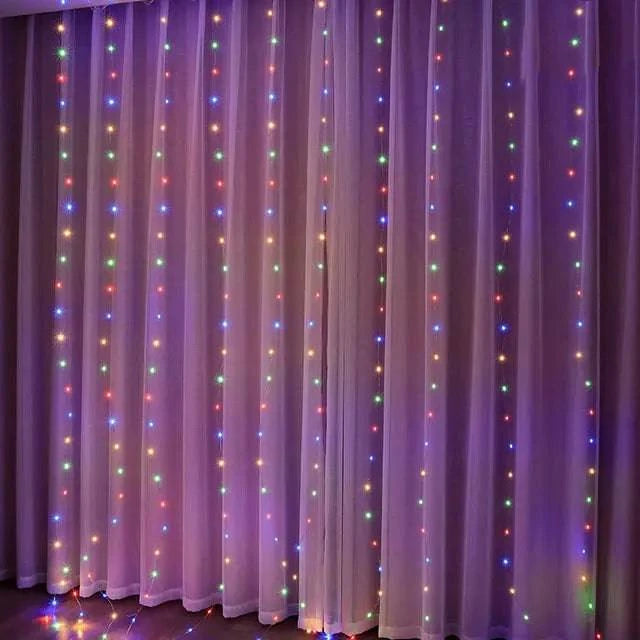 LED Curtain Lights – Transform Your Space with Magical, Festive Lighting ✨🎄 - Home Kartz