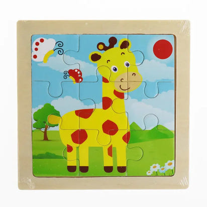 Montessori Cartoon 3D Puzzle | Early Education Toy for Cognitive & Motor Skills Eco Kids Bay