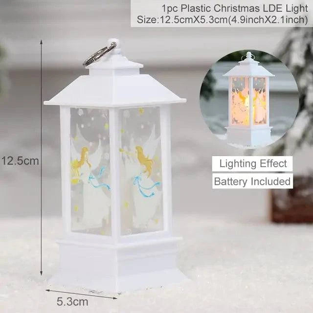 Illuminate Your Home with Christmas Lantern Light – Warm Festive LED Holiday Décor - Home Kartz