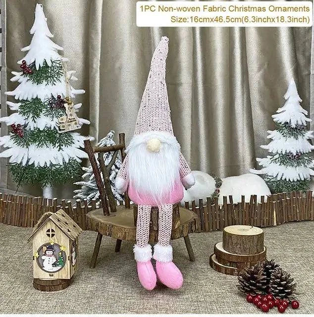 Gnome Christmas Faceless Doll – Whimsical Holiday Decoration for Festive Cheer | Perfect Holiday Gift - Home Kartz