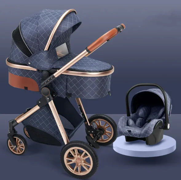 🌟 Elevate Your Strolling Experience: The Stylish High View Stroller That's Light, Foldable & Perfect for Every Adventure! 🌟 - Home Kartz