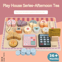 Host the Perfect Tea Time - Montessori Wooden Playset for Little Storytellers!