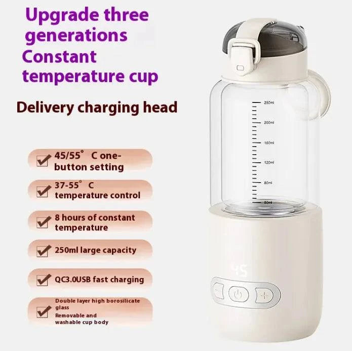 Portable Baby Milk Mixer: Effortless & Precise Milk Preparation for Your Baby On-the-Go! 🍼✨ - Home Kartz