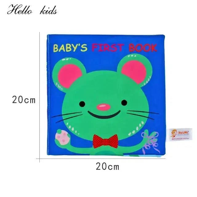 3D Soft Baby Books for Sensory Play | Interactive Cloth Books for Babies (0-3 Years) - Home Kartz
