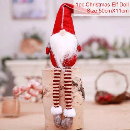 Gnome Christmas Faceless Doll – Whimsical Holiday Decoration for Festive Cheer | Perfect Holiday Gift - Home Kartz
