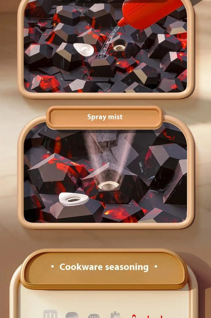 Master the Grill: Simulation Kitchen Cooking Spray Barbecue Table Toy Suit Eco Kids Bay