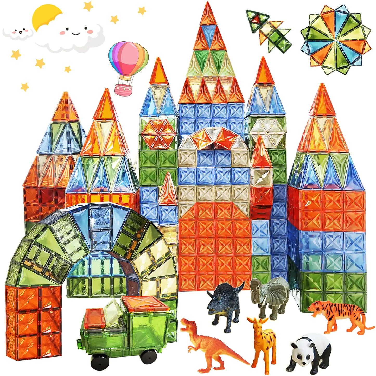 🦖🧠 Build Bigger, Smarter & More Imaginative Worlds — With Magnetic Dino Power!