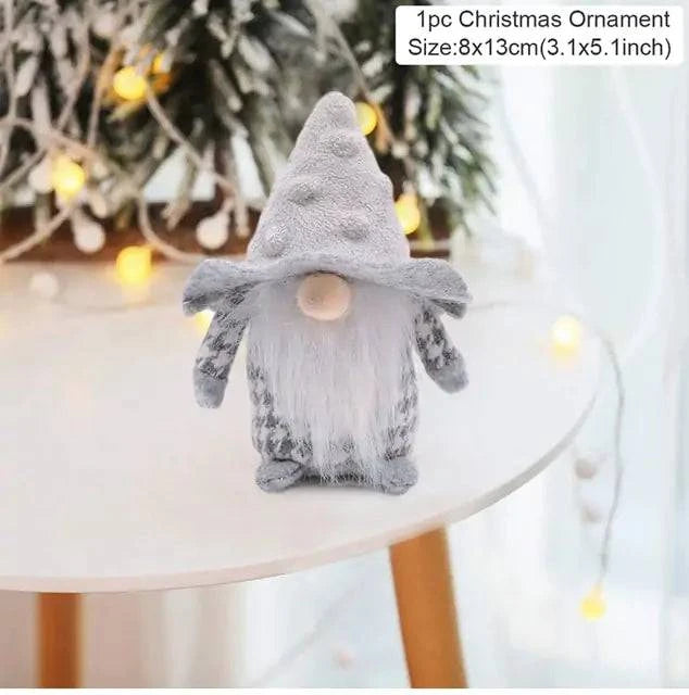 Gnome Christmas Faceless Doll – Whimsical Holiday Decoration for Festive Cheer | Perfect Holiday Gift - Home Kartz