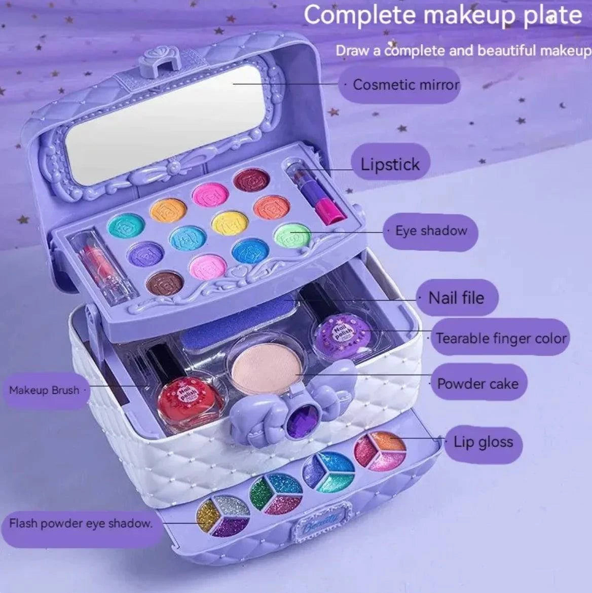 Spark Creativity with the Princess Makeup Kit for Girls – Safe & Fun - Home Kartz
