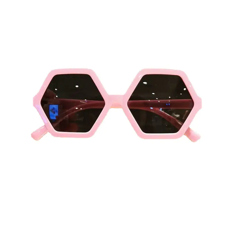 ✨ Stand Out in Style, Shine Safely: Introducing the Trendsetter Polygonal Kids' UV Protection Sunglasses! ✨ - Home Kartz