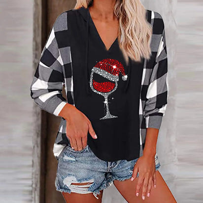 Festive Flair: Women's Christmas and Halloween Printed Sweater!