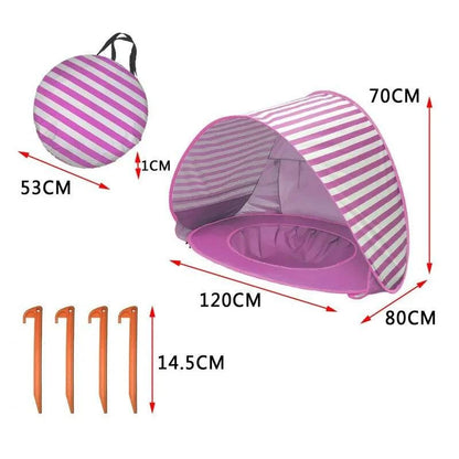 🏖️ Unlock Endless Sunny Adventures: Introducing the Ultimate SafeHaven Baby Beach Tent with Enhanced Protection! ☀️ - Home Kartz
