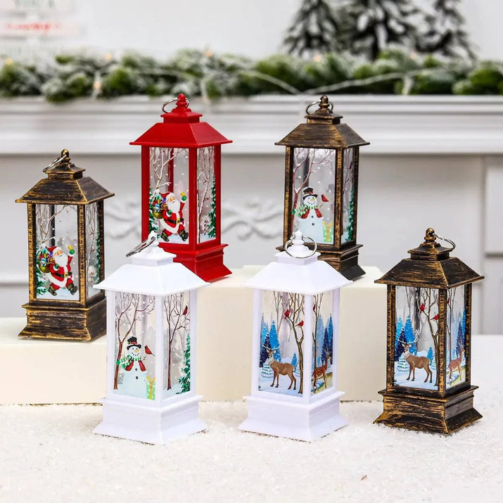Illuminate Your Home with Christmas Lantern Light – Warm Festive LED Holiday Décor - Home Kartz