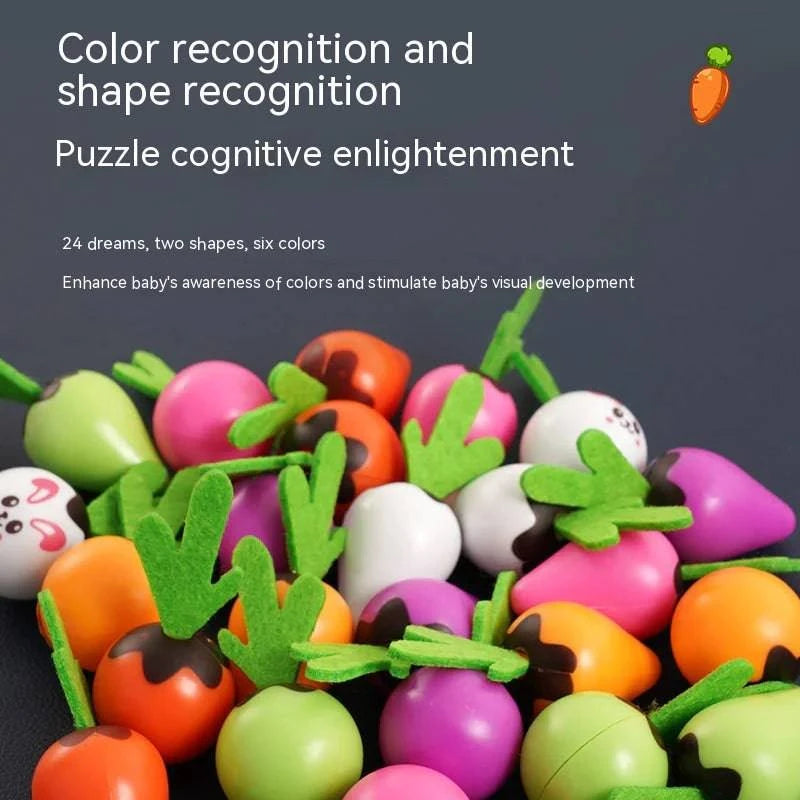 Baby Radish Pulling Toy - Parent-Child Interactive Educational Toy - Home Kartz
