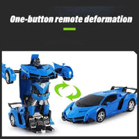 2-in-1 Automatic Transformation Transformer Toy Car : Double the Fun, Double the Excitement! - Home Kartz