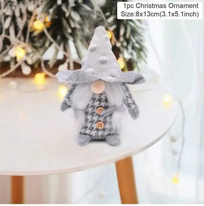 Gnome Christmas Faceless Doll – Whimsical Holiday Decoration for Festive Cheer | Perfect Holiday Gift - Home Kartz