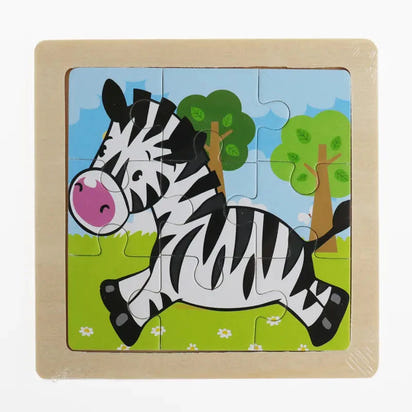 Montessori Cartoon 3D Puzzle | Early Education Toy for Cognitive & Motor Skills Eco Kids Bay