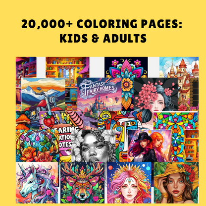 🎉 FREE GIFT - 20,000+ Page Digital Colouring Book Library — Relax, Create & Enjoy ($99 Value) Zendrop