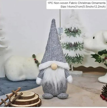 Gnome Christmas Faceless Doll – Whimsical Holiday Decoration for Festive Cheer | Perfect Holiday Gift - Home Kartz