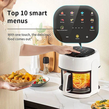 Electric Air Fryer - Quick, Healthy Cooking with Convection Technology | Crispy & Delicious - Home Kartz