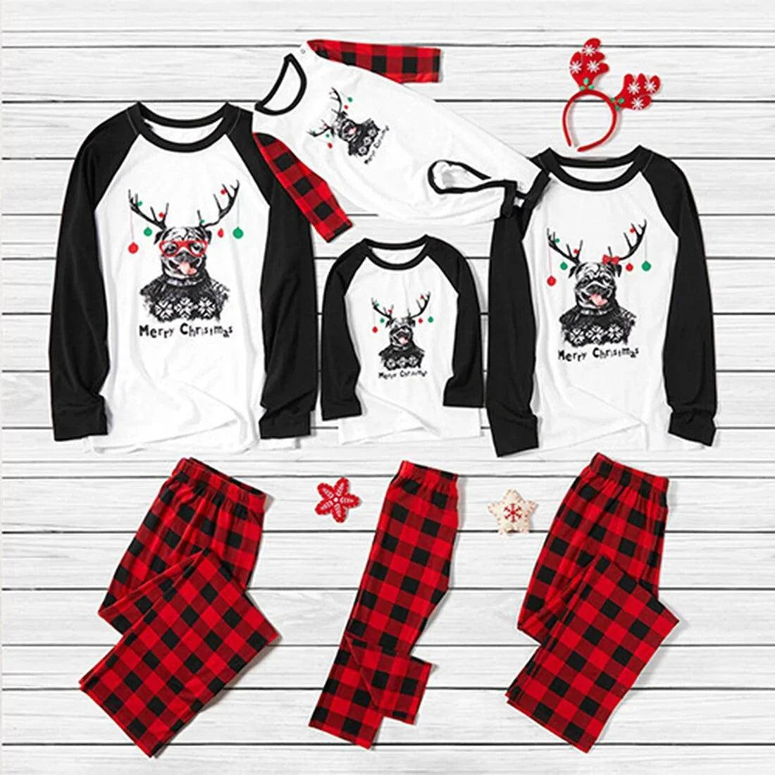 Christmas Family Pajama Set - Celebrate in Cozy Comfort and Style - Home Kartz