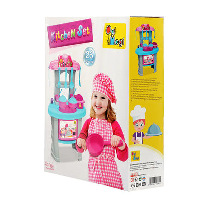 Little Chef Adventures: 26-Piece Kitchen Playset for Imaginative Fun! 🍳🍰