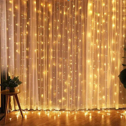 LED Curtain Lights – Transform Your Space with Magical, Festive Lighting ✨🎄 - Home Kartz