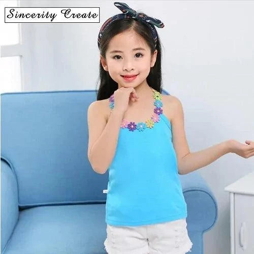 Stylish Girls Vest for Summer | 100% Cotton Comfort - Home Kartz