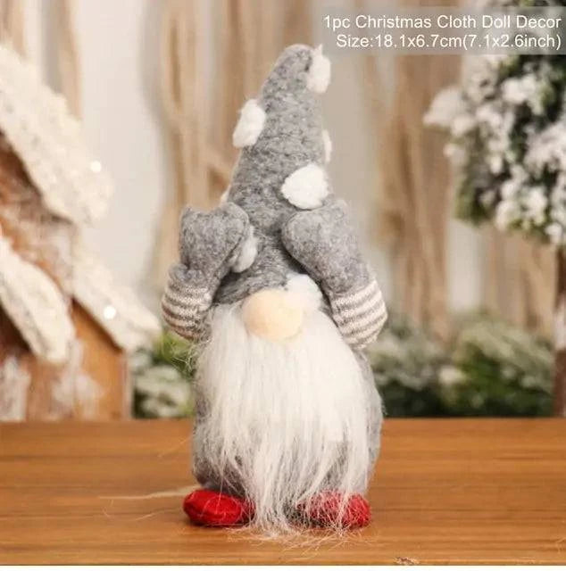 Gnome Christmas Faceless Doll – Whimsical Holiday Decoration for Festive Cheer | Perfect Holiday Gift - Home Kartz