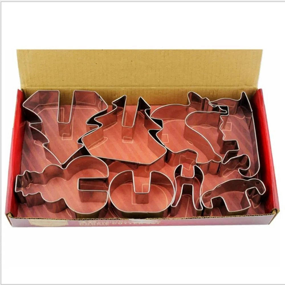 3D Christmas Cookie Cutter Set – Create Festive & Fun Holiday Treats 🎄🍪 - Home Kartz