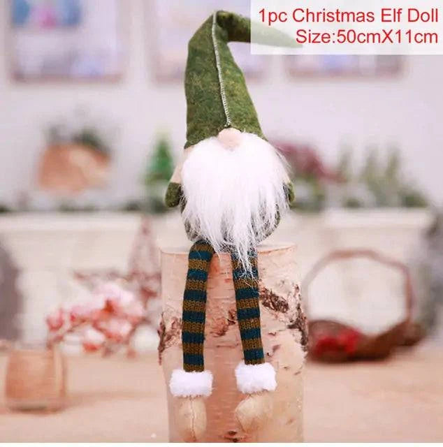 Gnome Christmas Faceless Doll – Whimsical Holiday Decoration for Festive Cheer | Perfect Holiday Gift - Home Kartz