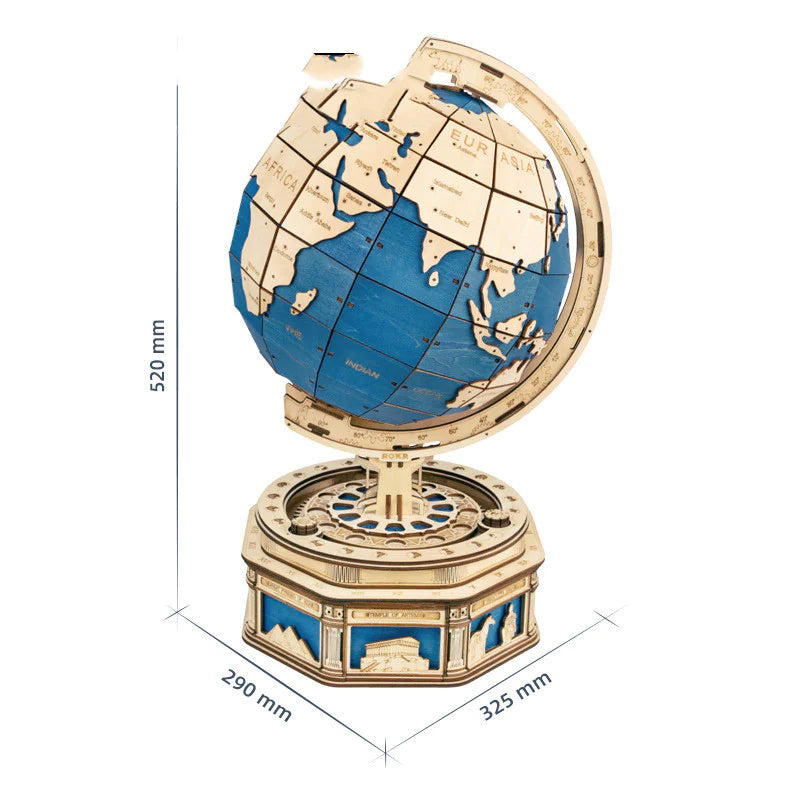 🔭 Ignite Curiosity: Build Your Universe with the Telescope Astronomical Geographer Wooden 3D Assembling Toy! 🔭 - Home Kartz