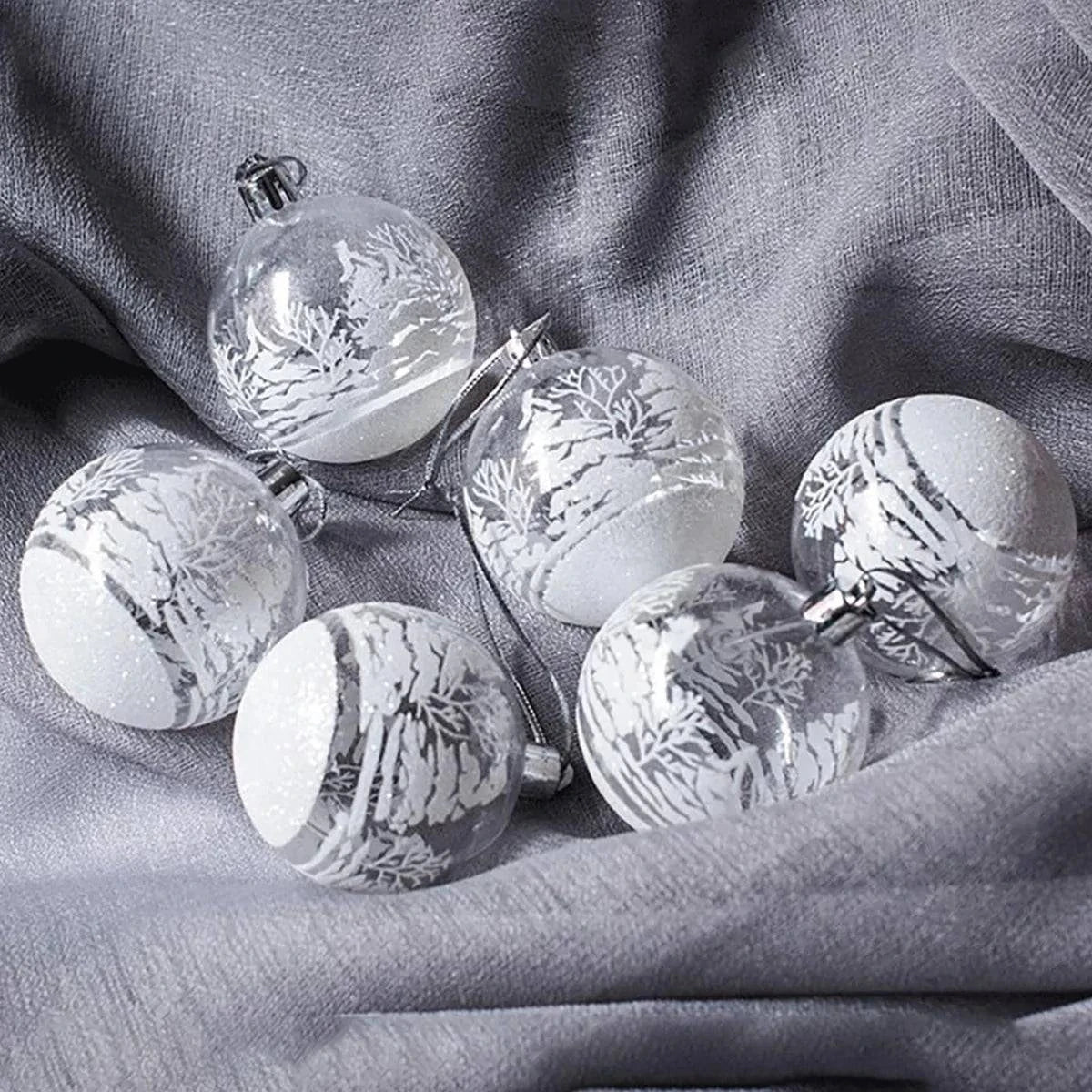 Sparkle Up Your Holiday Decor with a Christmas Transparent Ball Pendant ✨🎄 - Home Kartz