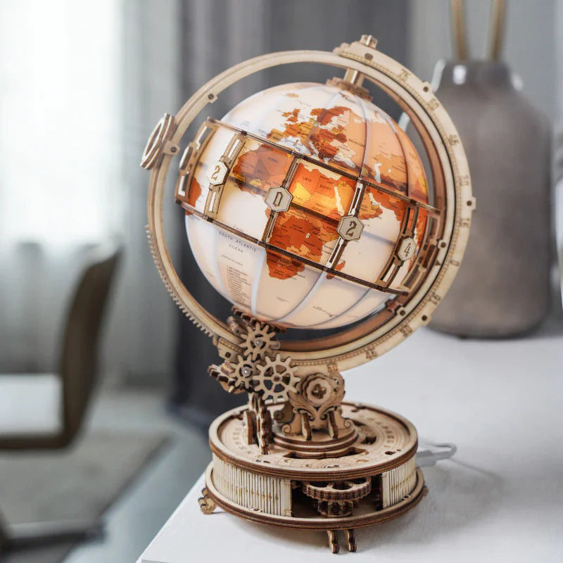 🔭 Ignite Curiosity: Build Your Universe with the Telescope Astronomical Geographer Wooden 3D Assembling Toy! 🔭 - Home Kartz