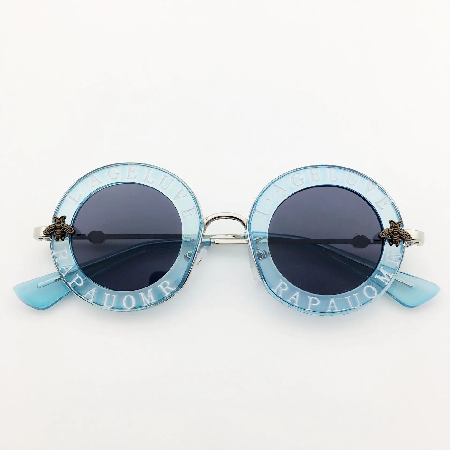 ✨ Retro Chic Meets Ultimate Eye Safety: Introducing the Buzzworthy Vintage Round Kids Sunglasses with UV400 Protection! ✨ - Home Kartz