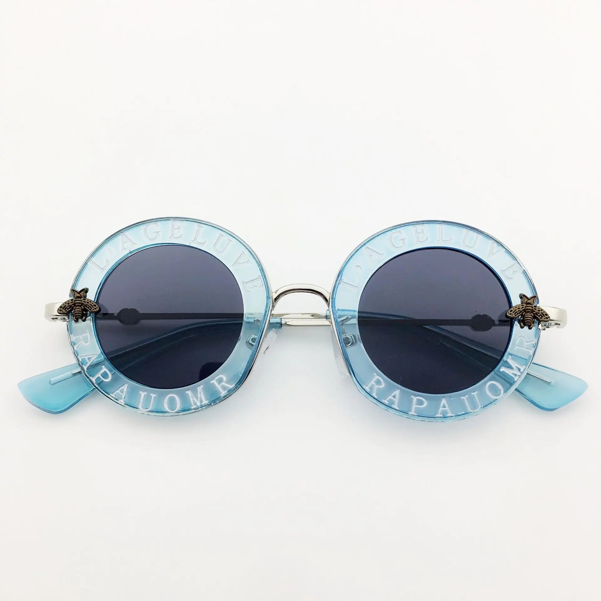 ✨ Retro Chic Meets Ultimate Eye Safety: Introducing the Buzzworthy Vintage Round Kids Sunglasses with UV400 Protection! ✨ - Home Kartz
