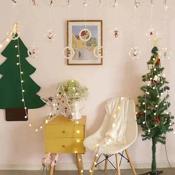 Transform Your Space with Christmas Lights LED Holiday Light – 8 Modes, USB Powered, and Easy Decorating! - Home Kartz