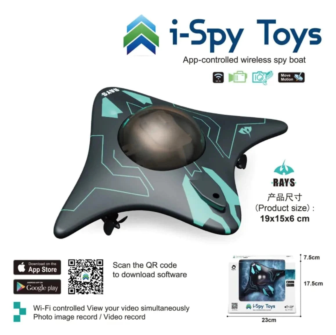 Explore the Depths with the Remote Control Underwater Camera Boat – Capture Stunning Aquatic Images! - Home Kartz